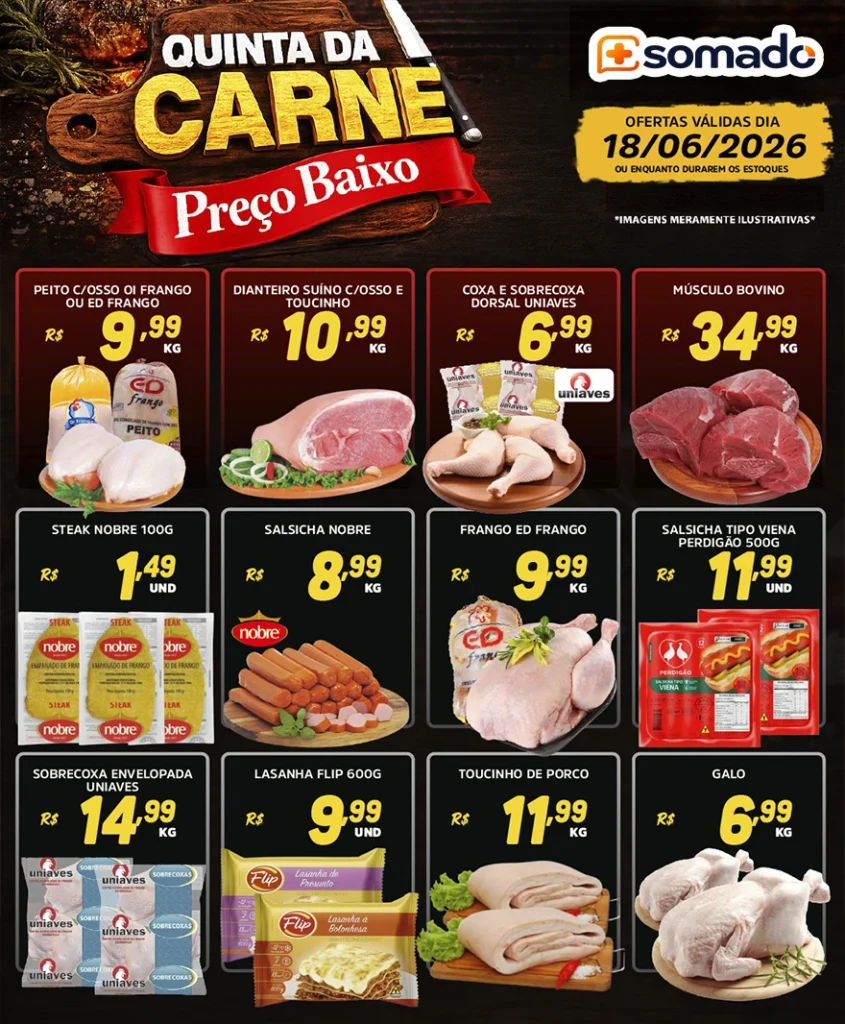 Encarte de supermercado: Quinta da Carne.