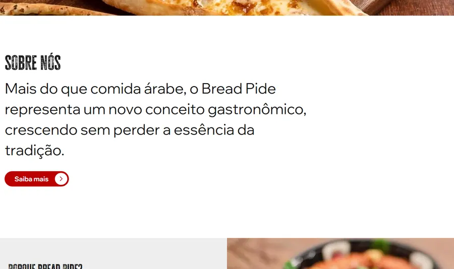Trecho da página