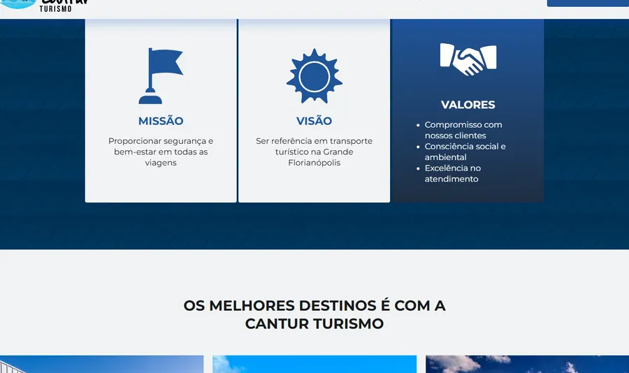 Trecho da página