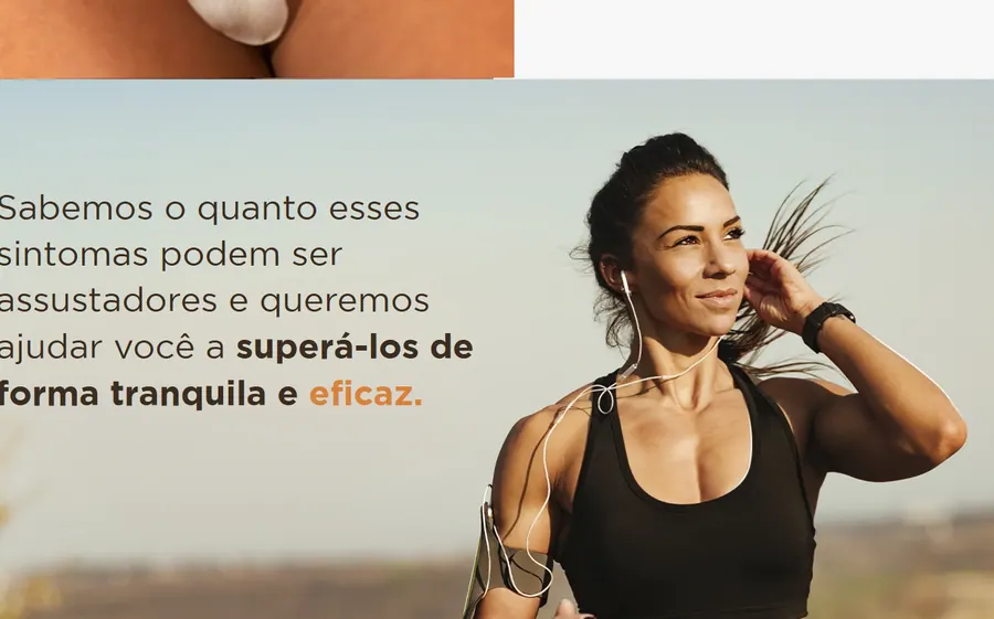 Trecho da página