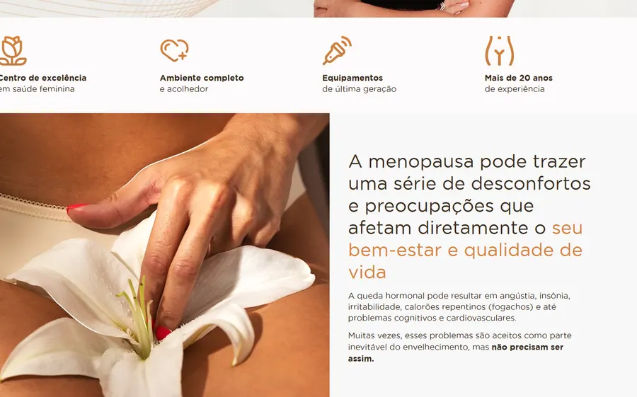 Trecho da página