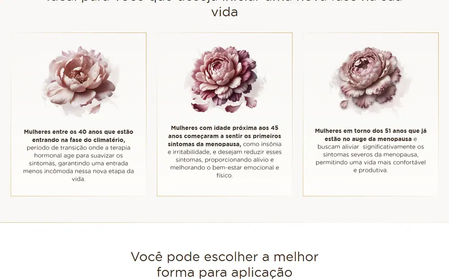 Trecho da página