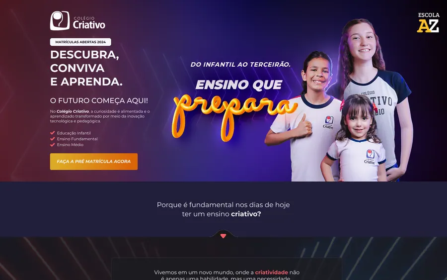 Trecho da página