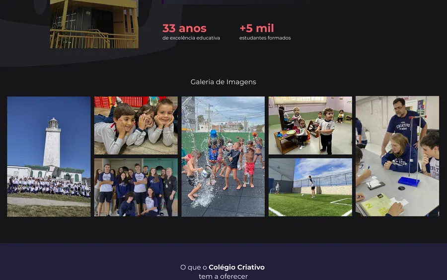 Trecho da página