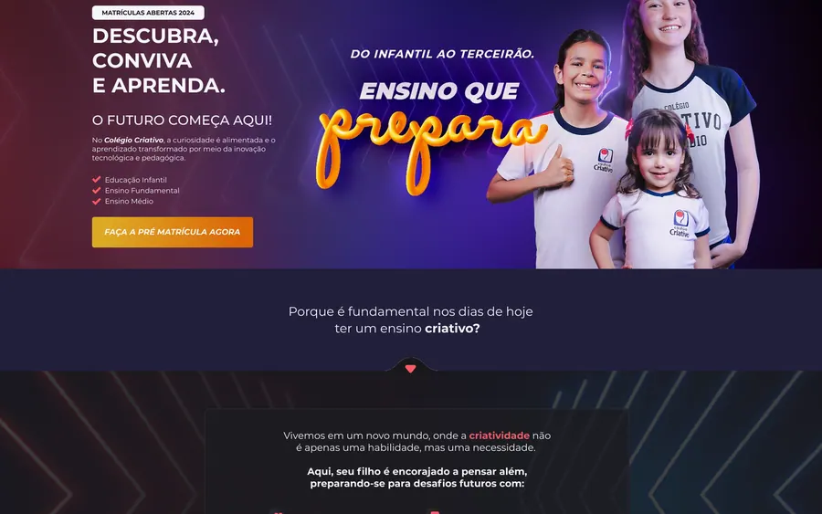 Trecho da página