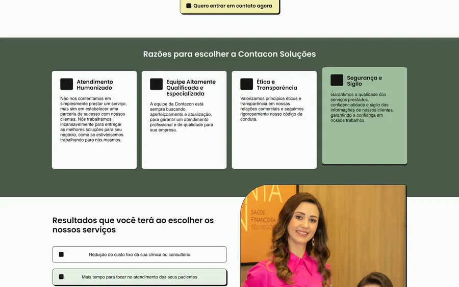 Trecho da página