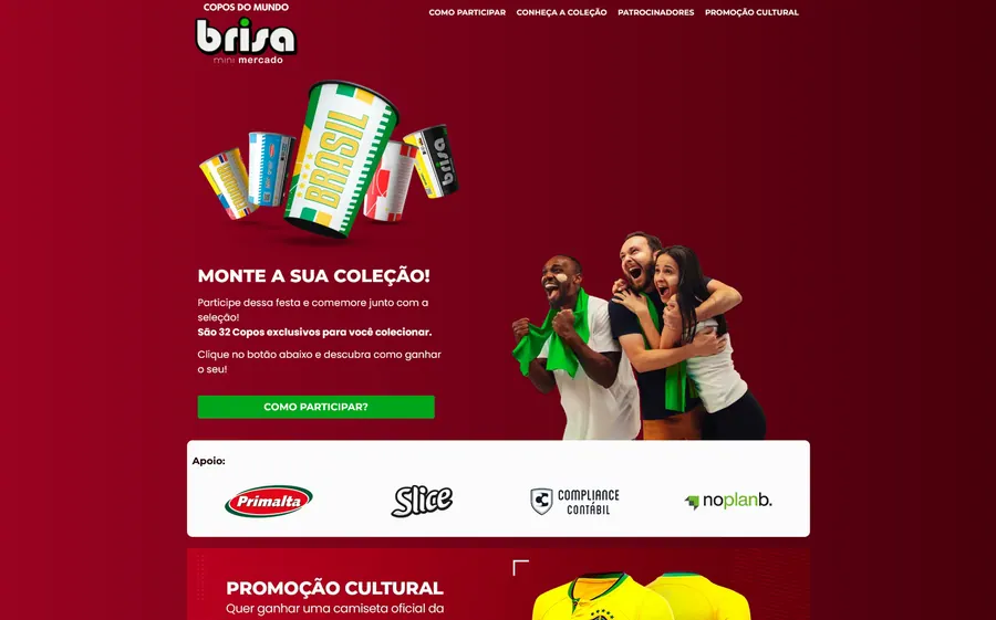 Trecho da página