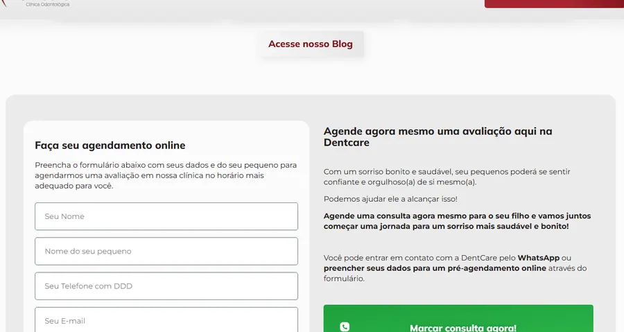 Trecho da página