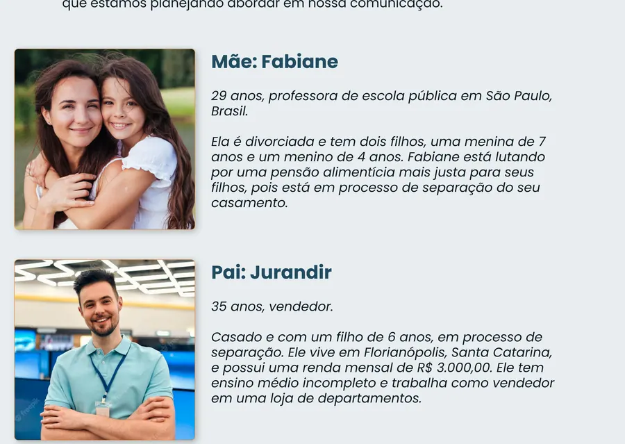 Trecho da página