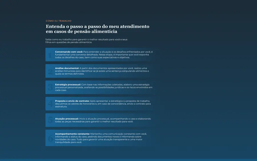 Trecho da página