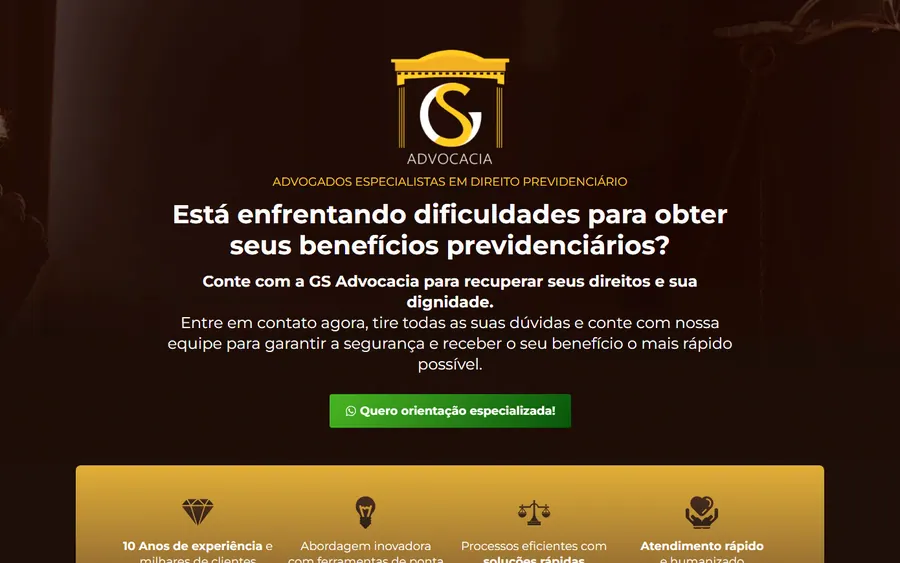 Trecho da página