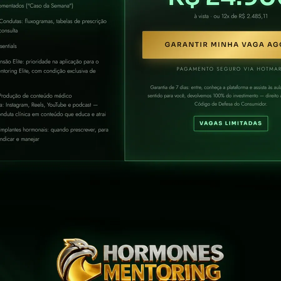 Trecho da página