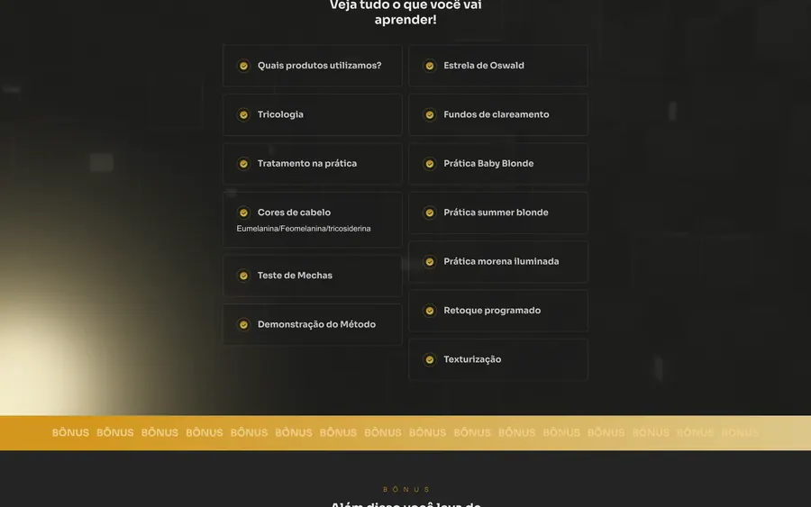 Trecho da página