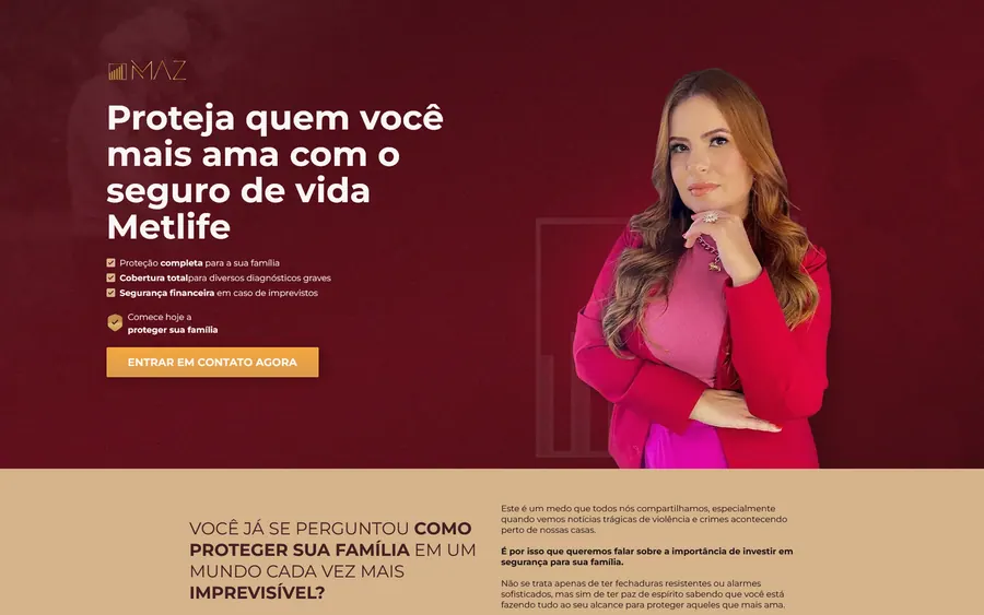 Trecho da página