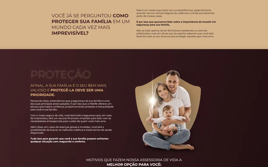 Trecho da página