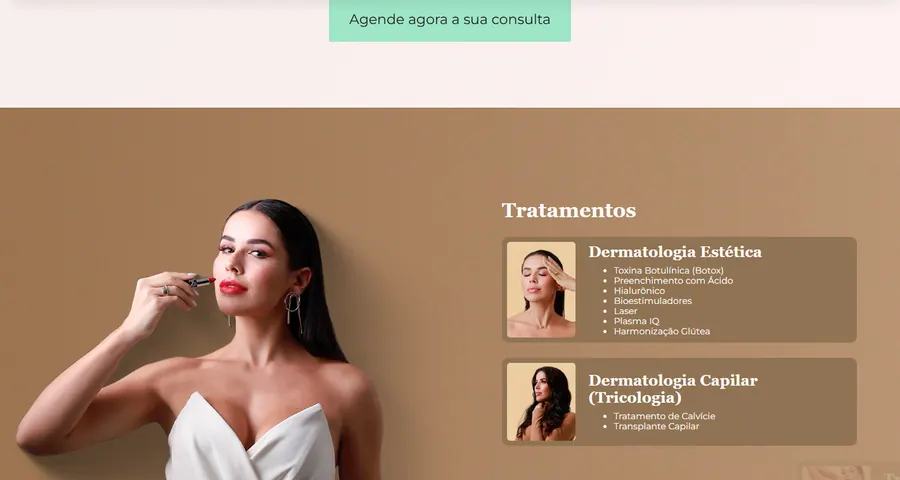 Trecho da página