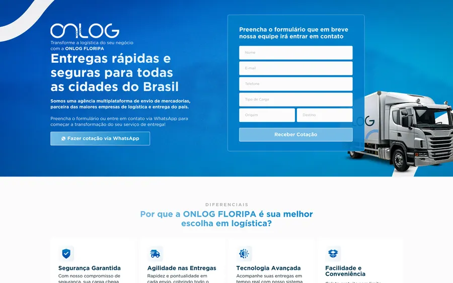 Trecho da página