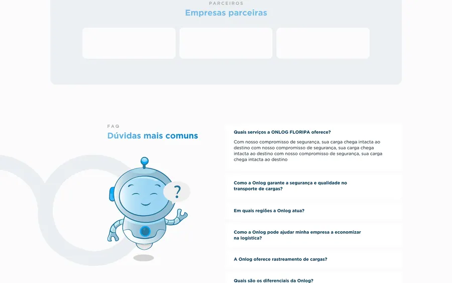 Trecho da página