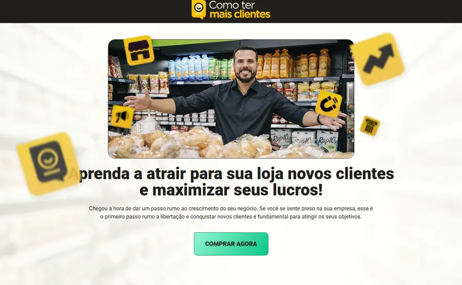 Trecho da página