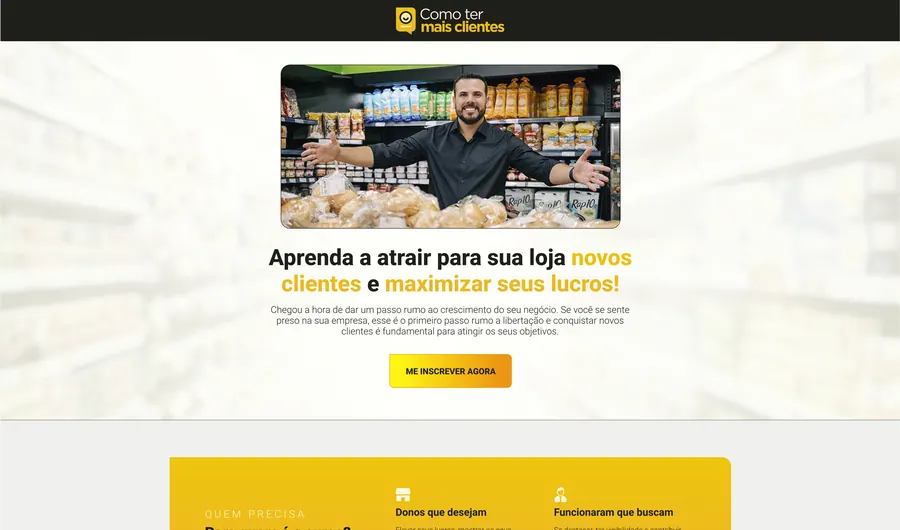 Trecho da página