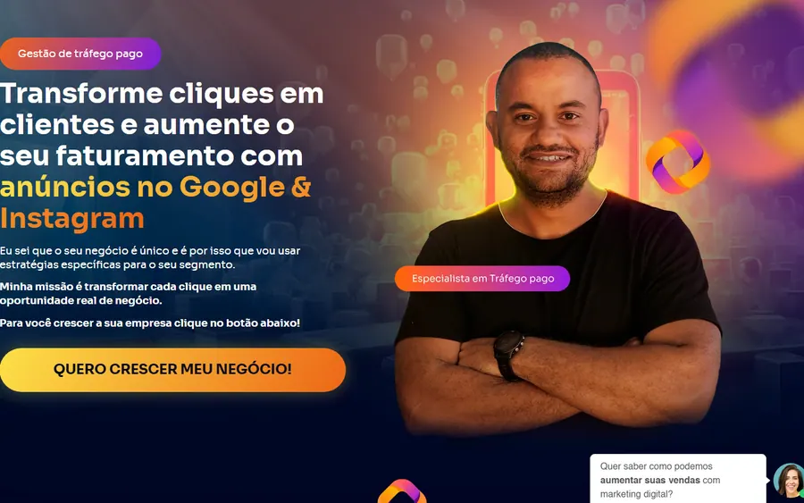 Trecho da página