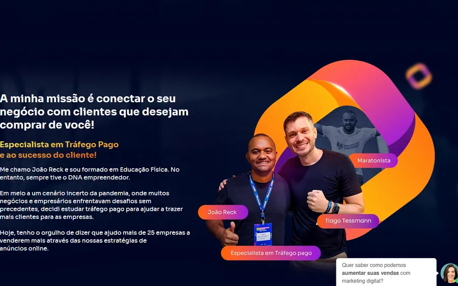Trecho da página