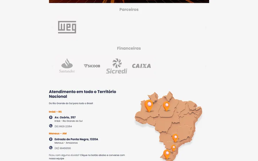 Trecho da página