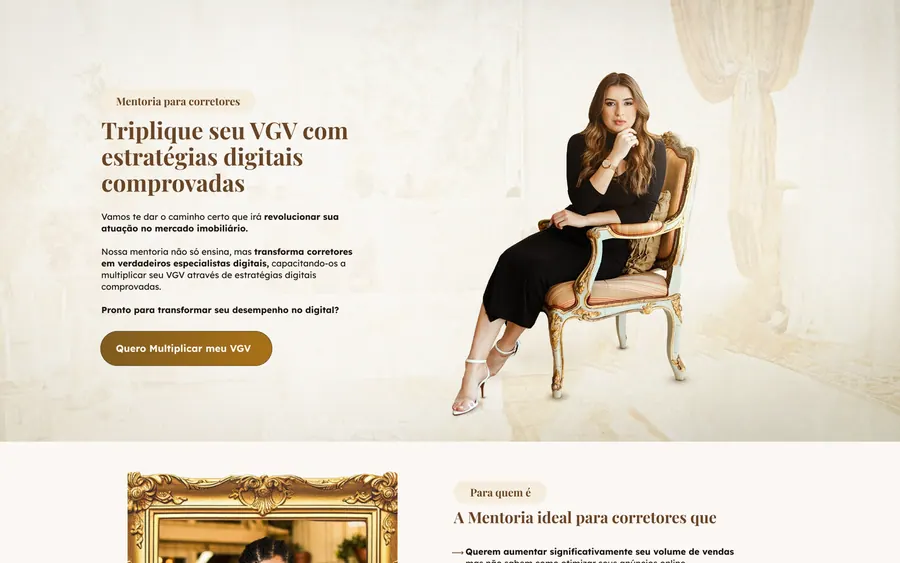 Trecho da página